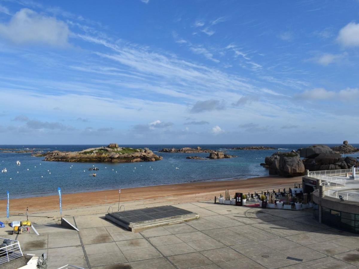 Superbe Appartement Avec Vue Mer Et Parking A Tregastel - Fr-1-368-29 מראה חיצוני תמונה