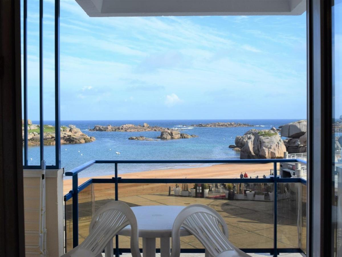 Superbe Appartement Avec Vue Mer Et Parking A Tregastel - Fr-1-368-29 מראה חיצוני תמונה