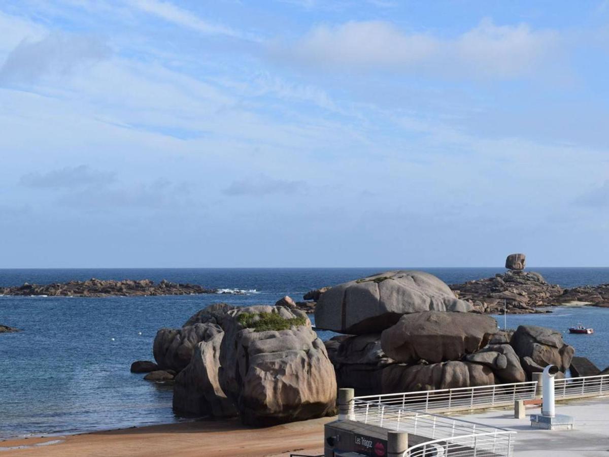 Superbe Appartement Avec Vue Mer Et Parking A Tregastel - Fr-1-368-29 מראה חיצוני תמונה